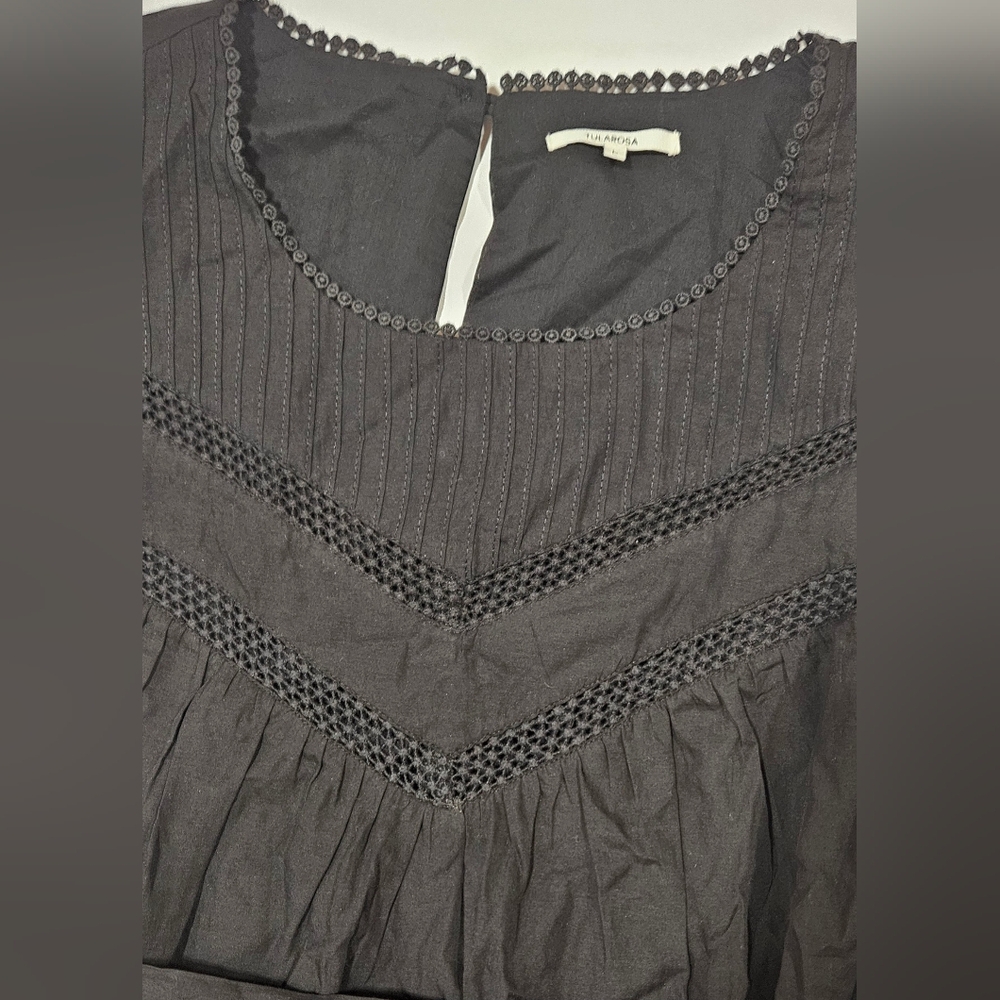 NWT Tularosa Black Dress Size L - Picture 3 of 8